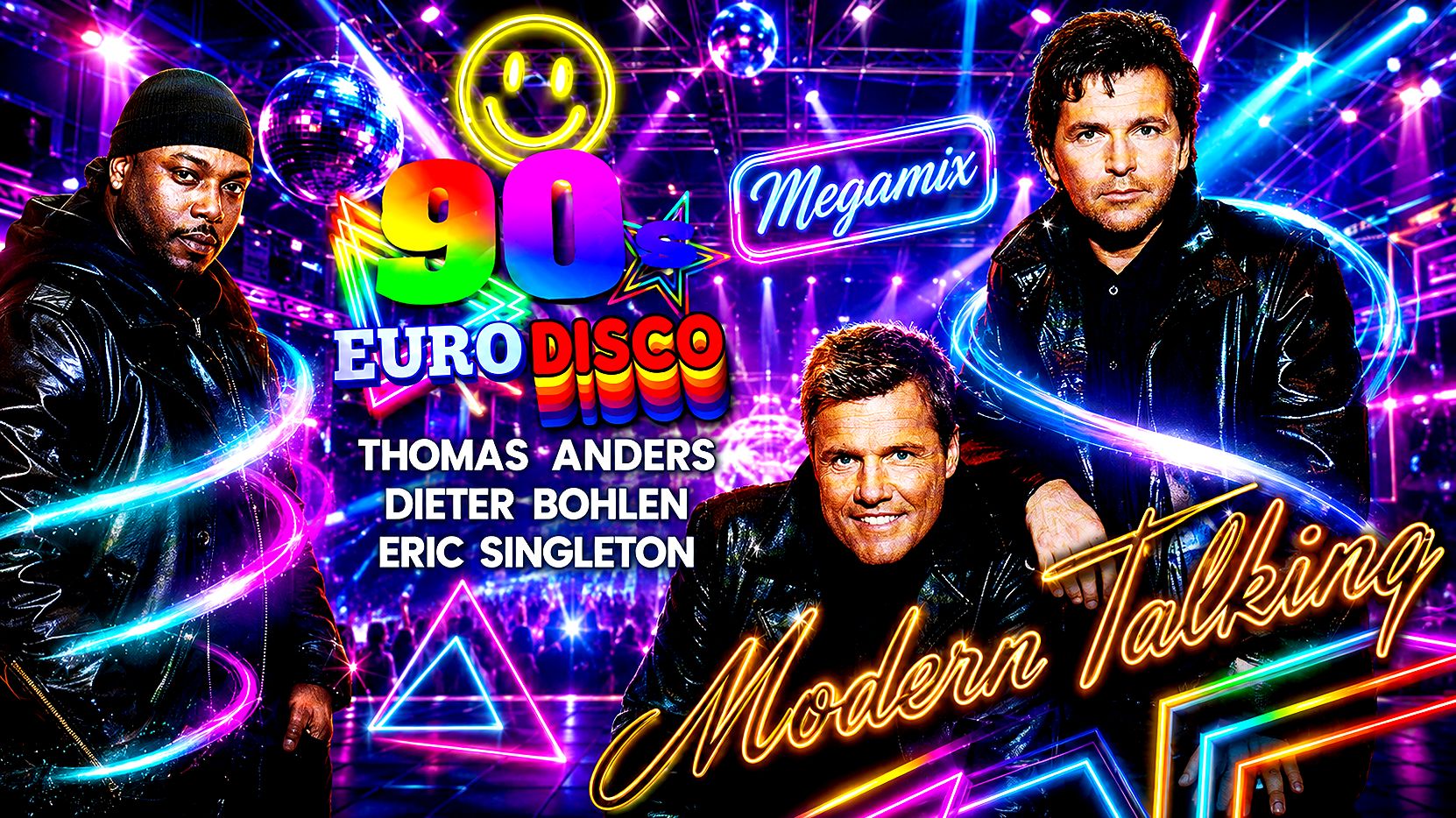Modern Talking 🔥 Лучший Видеомикс (90s Eurodance Megamix) 🎶 | Europop Hits Feat. Eric Singleton 🎧