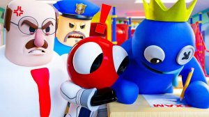 РАДУЖНЫЕ ДРУЗЬЯ — ШКОЛЬНЫЙ КРИМИНАЛ! | Poppy Playtime/Rainbow Friends — Анимации на русском