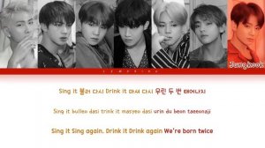 BTS- Dionysus lyrics