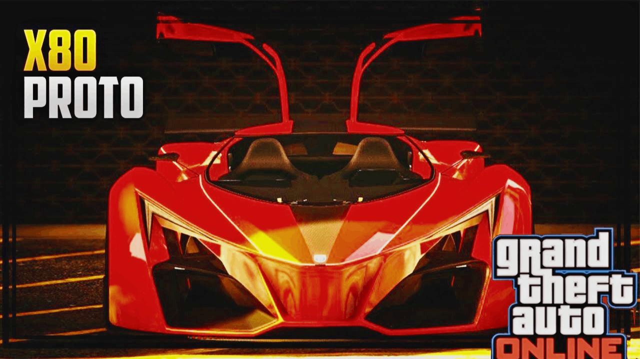 GTA V ONLINE REVIEW AND PUMPING OF THE GROTTI X80 PROTO #470 смотреть онлайн