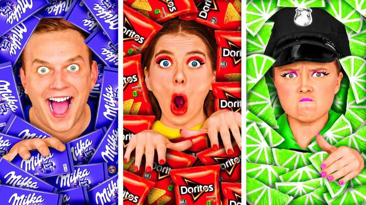 Экстремальные Прятки Челлендж | Сумасшедшие Идеи для Пранков от GoFun Challenge