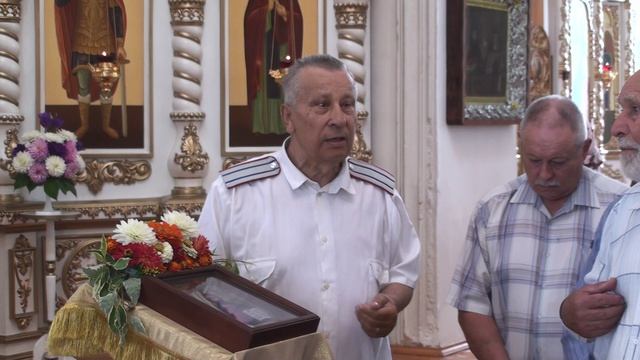 Руководитель регионального отдела Союза Казаков-Воинов России закачий полковник Мартынчук