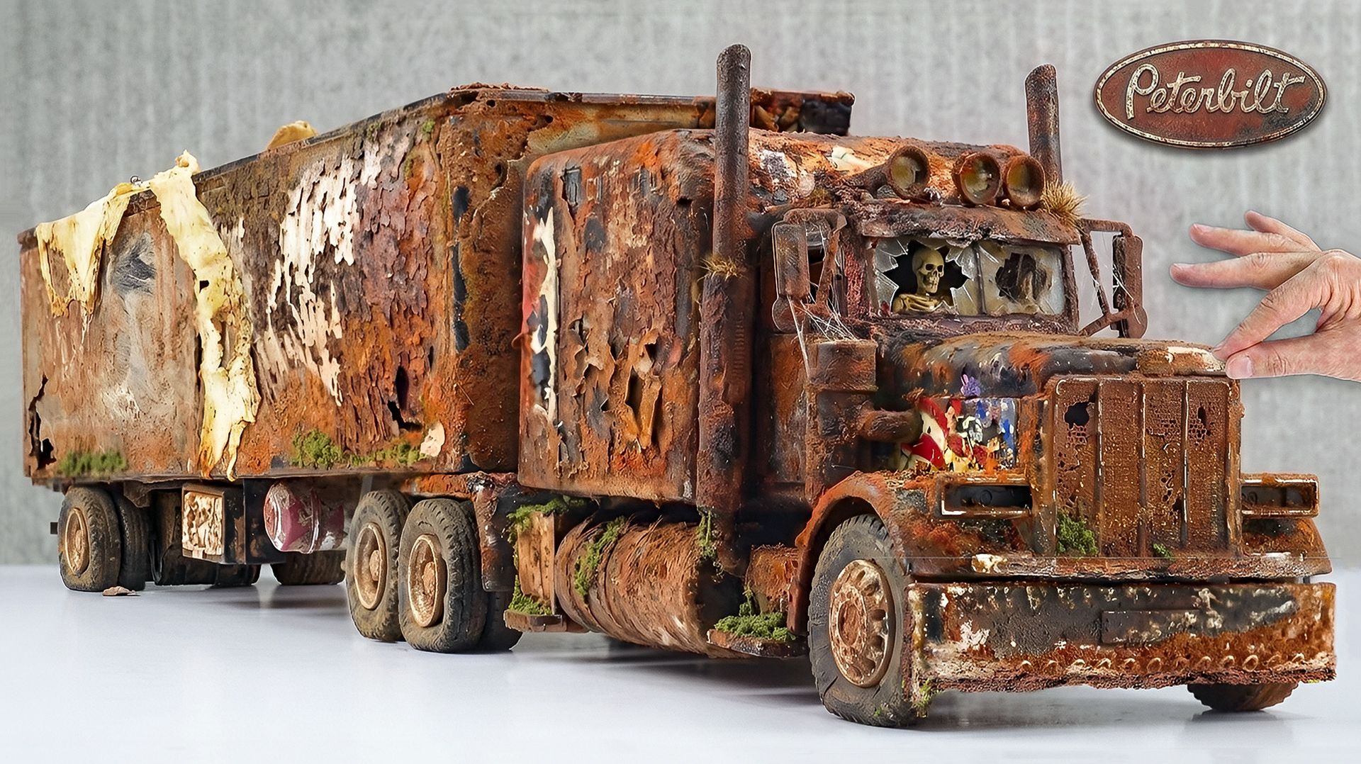 Massive AMERICAN TRUCK Full Restoration - Rusty Peterbilt Truck Rescue