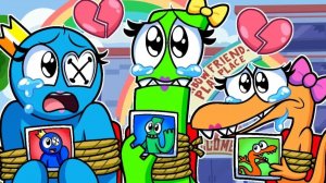 РАДУЖНЫЕ ДРУЗЬЯ — ОНИ ДЕВОЧКИ?! | Poppy Playtime/Rainbow Friends — Анимации на русском