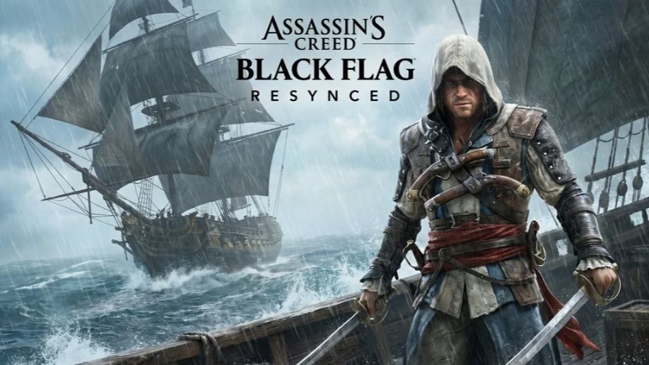 Assassin's Creed Black Flag Resynced часть 9. Битва с легендарными кораблями в Блек Флаг Ресунсед.