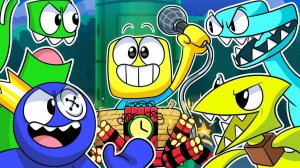 «Радужные цвета» | Rainbow Friends 2 — Официальная песня