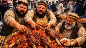 Кабули Пулао - Самая доступная афганская уличная еда