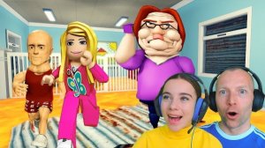 МОЕГО ПАПУ ВЫЗВАЛИ В ДЕТСКИЙ САДИК в ROBLOX!