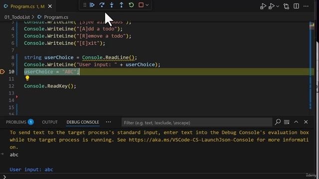 22. Debugging With Breakpoints