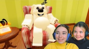 ПОБЕГ ОТ ГОВОРЯЩЕГО БЕНА С АЛЁНОЙ в ROBLOX!