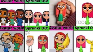 СПРУНКИ OC: СБОРНИК ВИДЕО ЛАРА, ДАНИЭЛА, МАНОН (ИЗ KATSEYE) | РИСОВАНИЕ | АВАТАР ВОРЛД