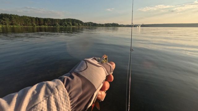 Пара часов вечернего мормышинга на водохранилище!