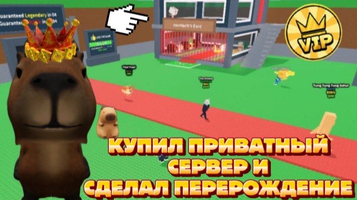 КУПИЛ ПРИВАТНЫЙ СЕРВЕР В УКРАДИ БРЕЙН РОТ И СДЕЛАЛ ПЕРЕРОЖДЕНИЕ!!!