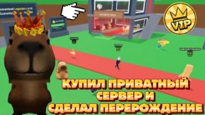 КУПИЛ ПРИВАТНЫЙ СЕРВЕР В УКРАДИ БРЕЙН РОТ И СДЕЛАЛ ПЕРЕРОЖДЕНИЕ!!!