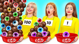 100 Слоев Еды Челлендж # Потрясающие Кухонные Лайфхаки