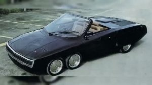 PANTHER 6. Забытый суперкар на шести колёсах, которого построили всего два.