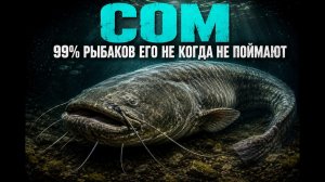 СОМ Как поймать сома. ТЫ ЕГО НЕ КОГДА НЕ ПОЙМАЕШЬ И ВОТ ПОЧЕМУ.