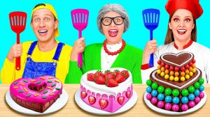 Кулинарный Челлендж# Я против Бабушки # Вкусные Кухонные Лайфхаки