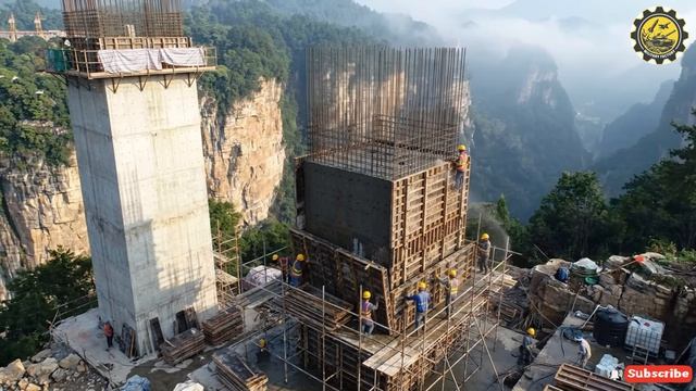 How China Built A $50M Glass Bridge 1,500ft Above The Ground – The Dangerous Wonder (Full Process)