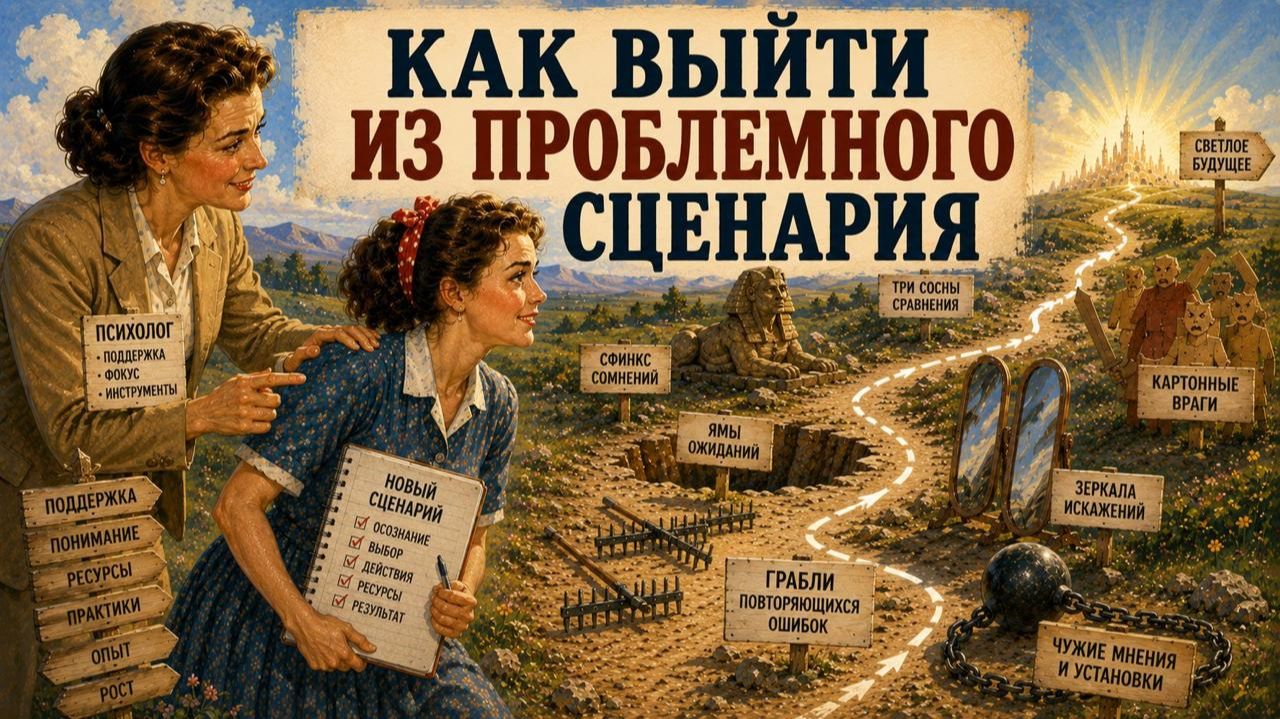 Прямой эфир «Как выйти из проблемного сценария?»