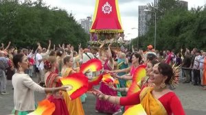 Феерично-красочная Харинама «Нагара Санкиртана» на Ратха-ятре в Екатеринбурге 11.07.2026
