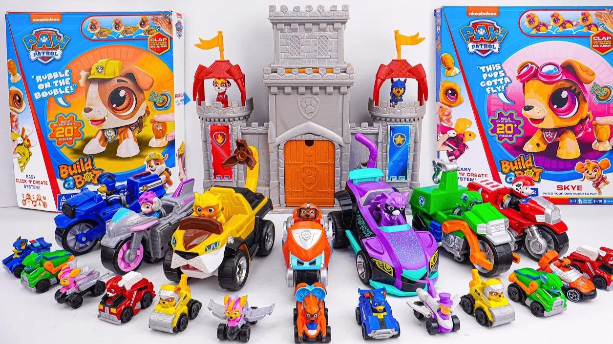 Отряд Щенячьего Патруля Спасает Мир! Грузовик PAW Patrol с 6 Героями. Распаковка ASMR смотреть онлайн