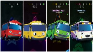 АВТОБУС ТАЙО НА НЕВОЗМОЖНОЙ СКОРОСТИ Цветной Челлендж Мультик 🚌