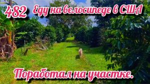 Поработал на участке. Еду на велосипеде в США. День 482. Коста Рика