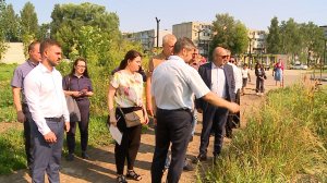 (Рыбинск-40) ГЛАВА ГОРОДА ПРОВЕРИЛ МИКРОРАЙОН ВЕРЕТЬЕ