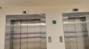 пассажирский и грузопассажирский музыкальные лифты Мослифт-Стриж. V=1m/s,Q=1000kg,V=1m/s,Q=400kg.