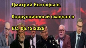 Дмитрий Евстафьев. Коррупционный скандал в ЕС. 05.12.2025