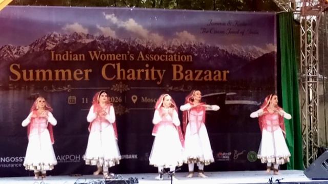 Катхак Фьюжн | Группа ЧАНДРИКА | Летний базар | Посольство Бхарата | Москва