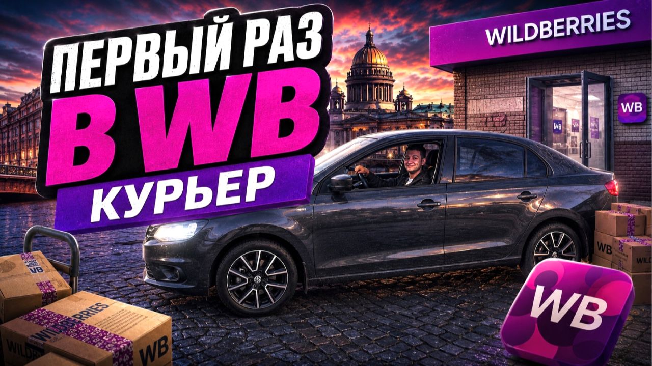 ПЕРВЫЙ РАЗ WB КУРЬЕР/Wildberries доставка/Обзор работы/Условия,цены,заработок/Доставка на своем авто