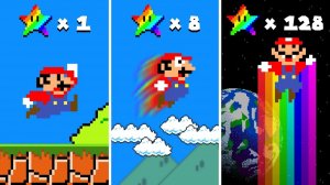 Каждая радужная звезда — Марио прыгает ВЫШЕ 🌈🦘
