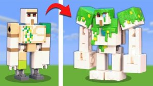 Я УЛУЧШИЛ СЛАБЫХ мобов LEGO Minecraft