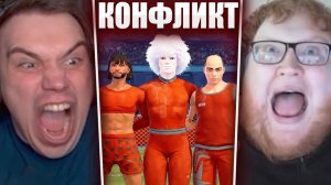 ГЛЕБ ИГРАЕТ 3v3 в REMATCH / КОНФЛИКТ ИЗ-ЗА САБОК (Скай, Хелин, Нарек, Витя, Юра) | Sasavot