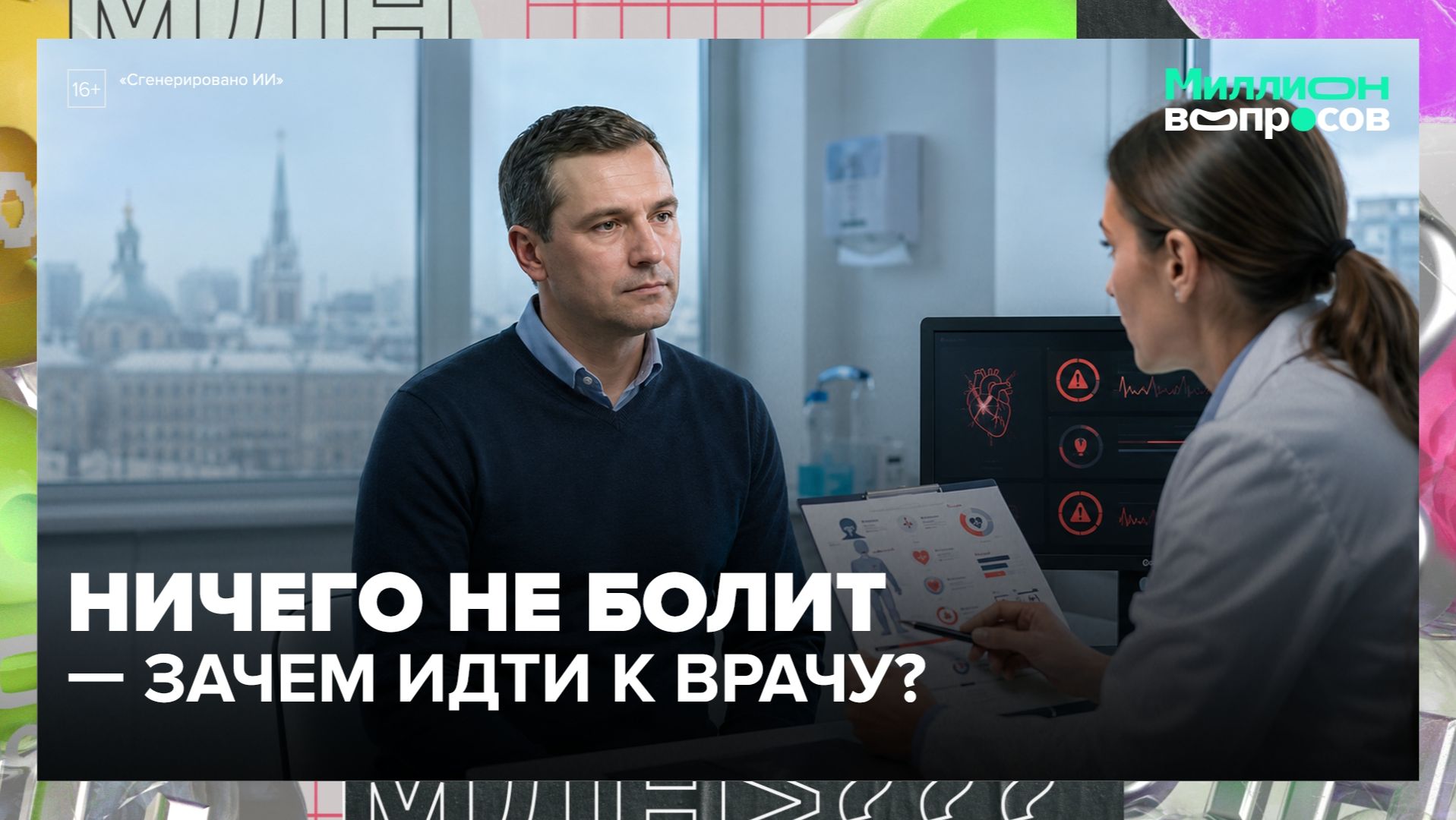 Чекап без жалоб: что нужно проверять, даже если ничего не беспокоит? | Миллион вопросов смотреть онлайн