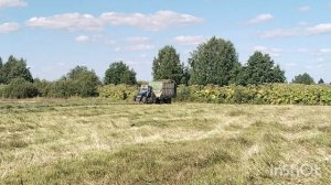 РАБОТА ТРАКТОРОВ В СЕЛЕ ГРИВА РЕСПУБЛИКА КОМИ КОЙГОРОДСКИЙ РАЙОН