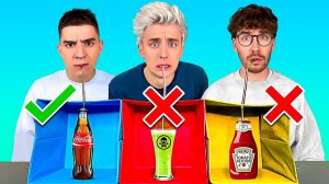 🎬 ВЫБЕРИ ПРАВИЛЬНУЮ ТРУБОЧКУ ЧЕЛЛЕНДЖ !