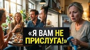 Сын с женой и ее родителями уехал в кафе, а невестка прислала мне сообщение - вымойте холодильник.