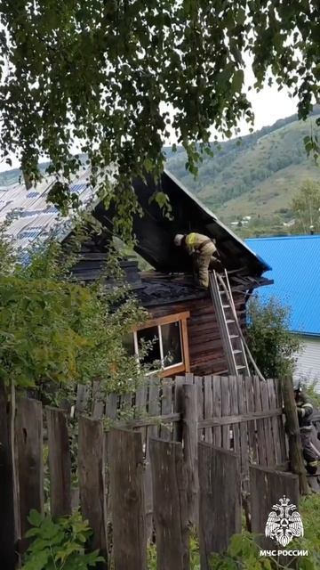 Пожар в Горно-Алтайске