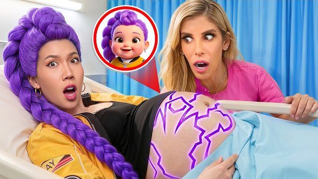 😱 ОХОТНИЦЫ НА ДЕМОНОВ K-POP БЕРЕМЕННЫ! 🍼🚨 Главная Тайна раскрыта в 300 Ночи! 🔥