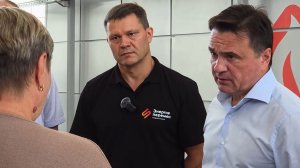 Губернатор Московской области Андрей Воробьёв посетил Ивантеевку
