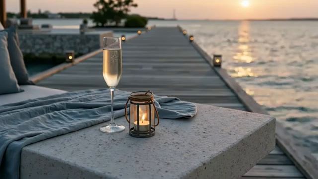 Ocean Breeze Music Seaside Lounge Music Relaxing Beach Sunset Music Deep House Chill