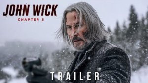 💀 ДЖОН УИК 5 — Трейлер (2028) | Киану Ривз, Мадс Миккельсен, Иэн Макшейн, Ана де Армас 💀🔫