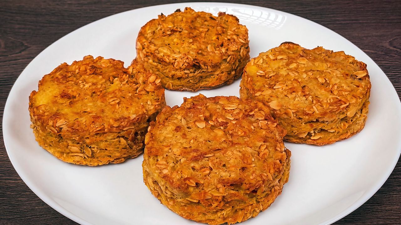 Ни грамма мяса! Секретные котлеты из картошки и овсянки, которые сметают со стола.