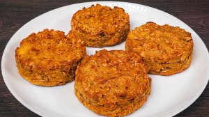 Ни грамма мяса! Секретные котлеты из картошки и овсянки, которые сметают со стола.