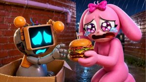 ФАН-БОТ ПОЖЕРТВОВАЛ СОБОЙ! 🤖😭 СПАСАЯ МАЛЫША ОТ СТРАШНОЙ МАШИНЫ 💔🫡 АНИМАЦИЯ СПРУНКИ