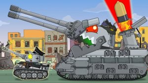 ГИБРИД-МОНСТР сошел с ума ! — Мультики про танки