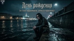тяжелый рок. песня (День рождения) в стиле группы кукрыниксы.